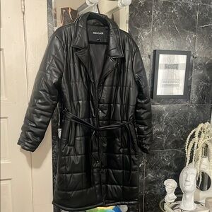 New Look Black Quilted Men's Coat